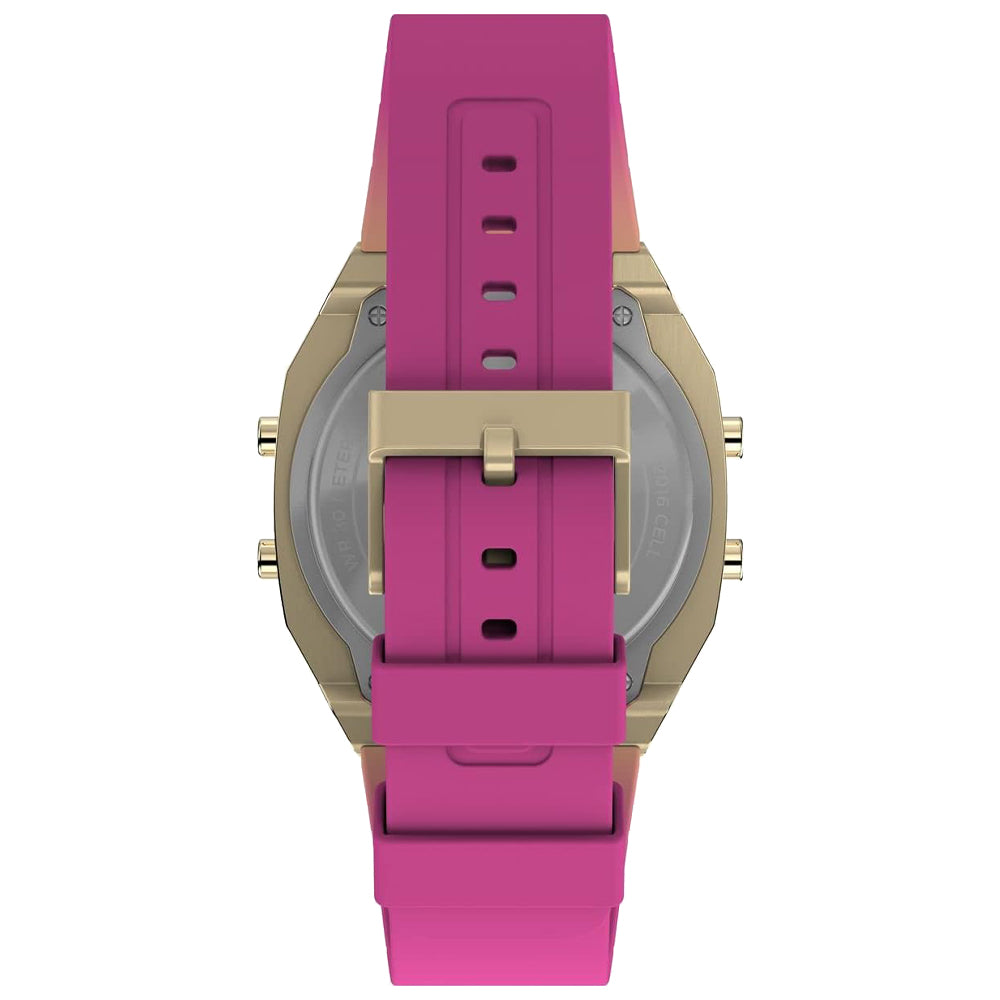 Timex T80 Women's Gold-Tone Stainless Steel Watch, Square/Tonneau 36mm Case - TW2V74400YB