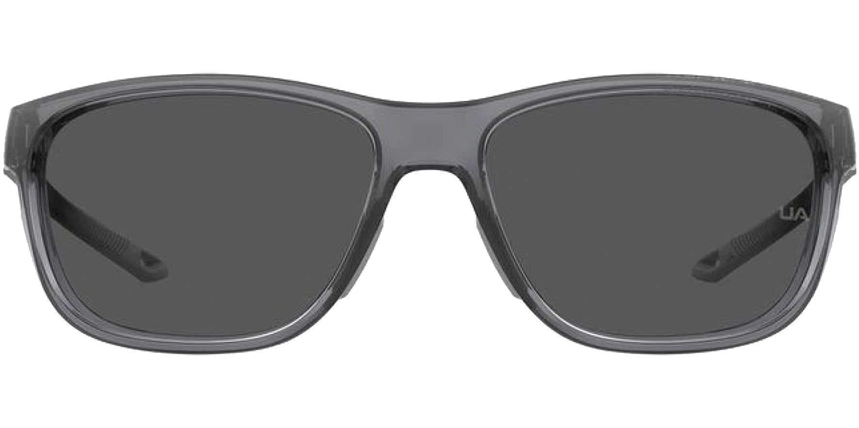 Under Armour Undeniable Jr Kid's Crystal Grey Sport Wrap Sunglasses UNDENIABLE-063M-IR Grey Lens 60mm