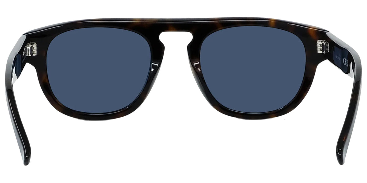Vuarnet Belvedere 05 Tortoise Soft Square Sunglasses VU40032I-5252V Polarized Blue Lens 52mm