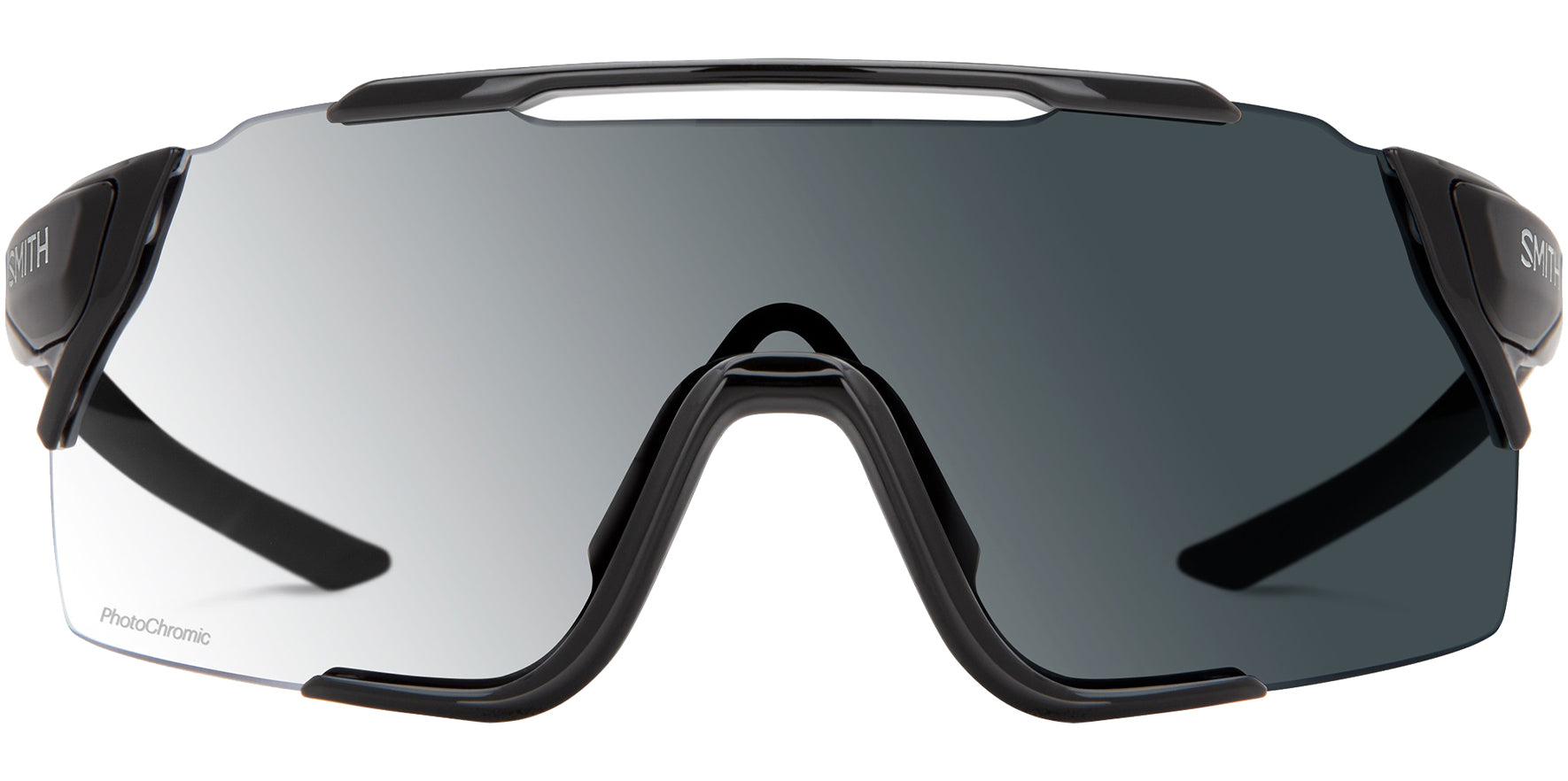 Smith Optics Attack MAG MTB Men Black Shield Sunglasses 20229980799KI Photochromic Clear to Gray Lens 130mm