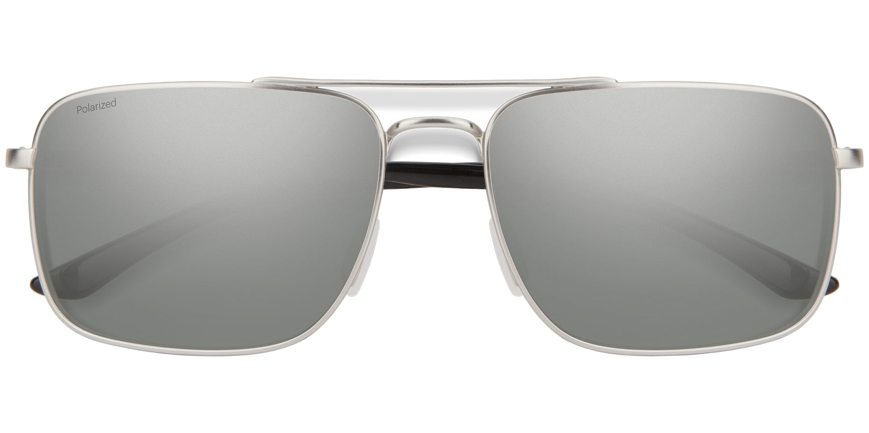 Smith Optics Outcome Men Matte Palladium Navigator Sunglasses 204061CTL59XN Platinum Mirrored Polarized Lens 59mm