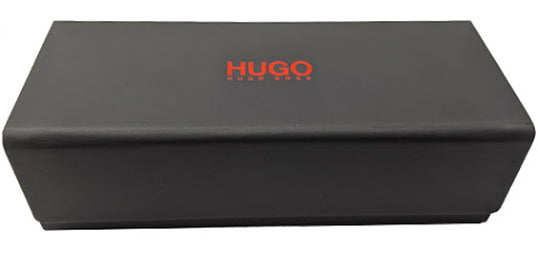 Hugo by Hugo Boss Men Matte Black/Ruthenium/Dark Grey Soft Square HG0245S-0O6W-IR Grey-Blue Lens 54mm