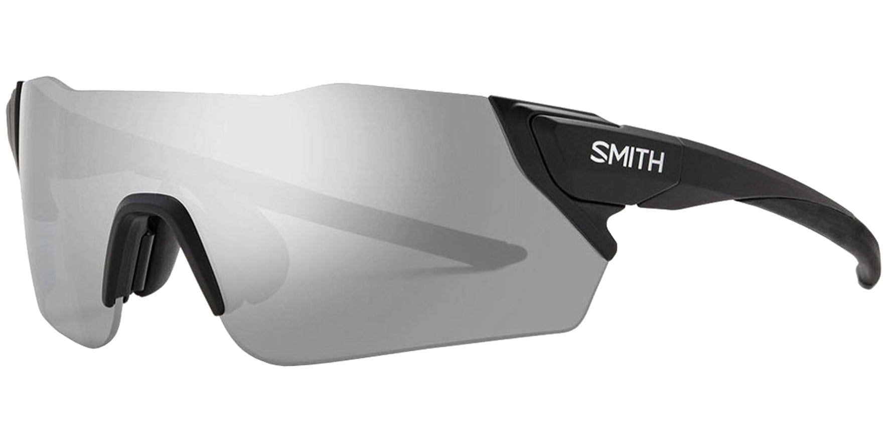 Smith Optics Attack ChromaPop Shield Sport Matte Black Sunglasses ATTACK-003 Platinum Lens 99mm  w/ Bonus Lens