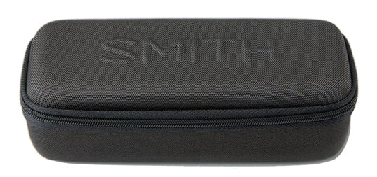 Smith Optics Deckboss Men ChromaPop Matte Black/Blue Wrap Sunglasses 2040660VK63QG Blue Mirrored Polarized Lens 63mm